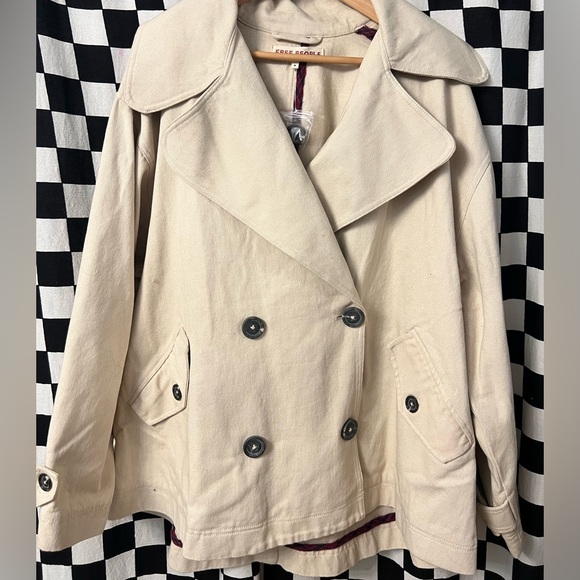 Free People Women's Highlands Solid Peacoat - Picture 4 of 13